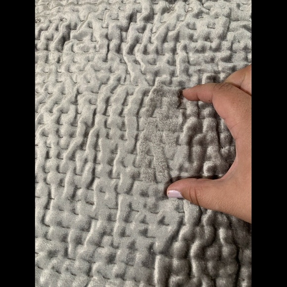 NEW Hotel‎ Collection Velvet Quilted (1) Euro Pillow Case - Picture 4 of 10